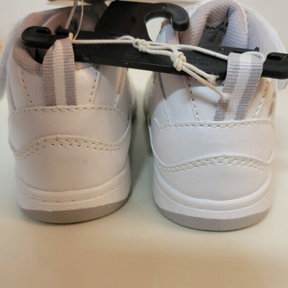 NEW AND1 Boys Court High Top Basketball Sneakers - White Shoes - Picture 4 of 11